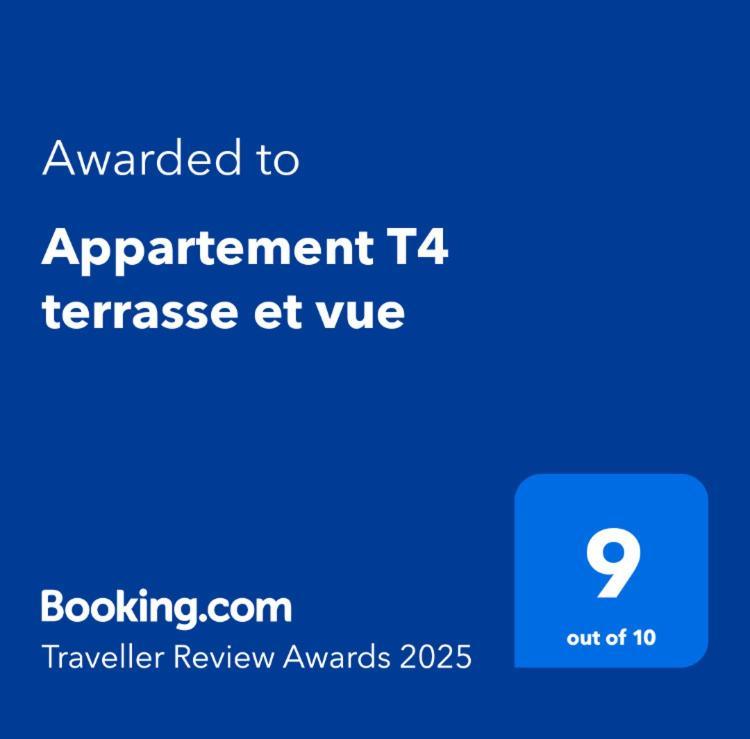 Appartement T4 Terrasse Et Vue Istres Exteriér fotografie